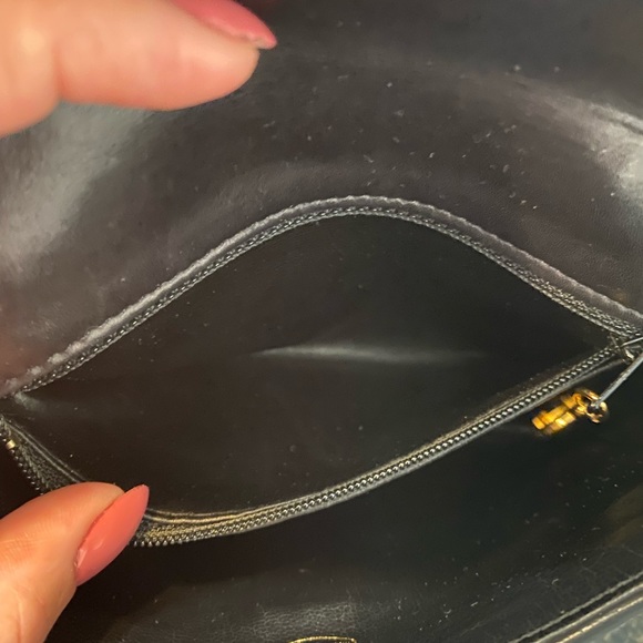 SOLD !Authentic CHANEL Leather Waist (Belt) Bag - Picture 9 of 17